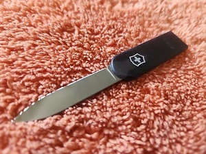 Genuine Victorinox Swiss Army Card Replacement Transparent Black "A" Condition - Picture 1 of 2