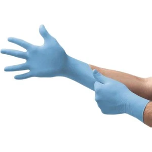 LEONE Nitrile Exam Gloves, Powder Free, Large, Blue, 100/Box x 10. - Picture 1 of 1