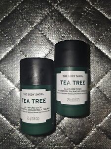 (2) The Body Shop Tea Tree Oil All In One Stick 0.8 Oz🔥🔥🔥