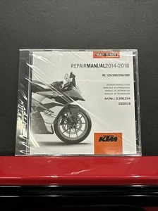 KTM REPAIR MANUAL RC 125/200/250/390 2014-2018 MANUAL 3.206.334 - Bild 1 von 2