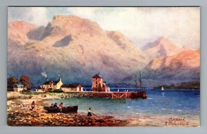1910s Urquhart Castle Loch Ness Scotland Tucks Postcard Historic Ruins - Picture 1 of 2