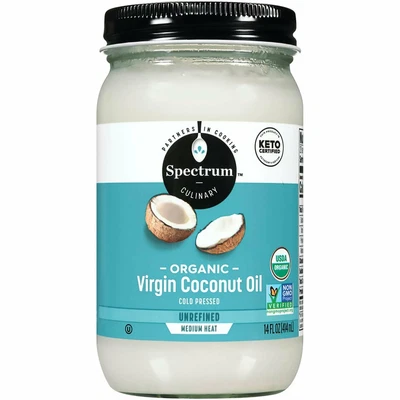 Spectrum Essentials Organic Virgin Coconut Oil, 14 Oz - Image 1 of 4