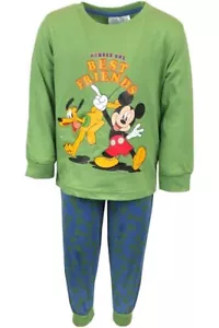 Boys Pyjamas Mickey Mouse nightwear pyjama set sleepwear - Picture 1 of 2