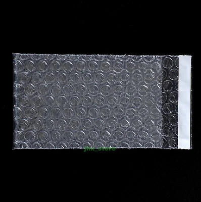 30 PCS 2.5" x 3"_65 x 80+20mm Clear Bubble Bags Plastic Envelope Packing Pouches - Image 1 of 4