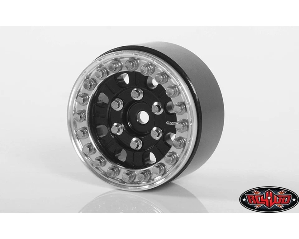 RC4WD Raceline Monster 1.0 Beadlock Wheels RC4ZW0252 1/18 Gelande 2 Black Rock . - Bild 1 von 1
