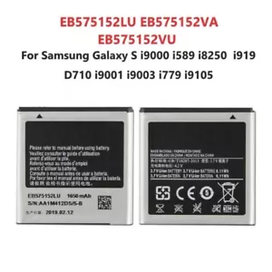 Genuine SAMSUNG Battery EB575152LU For Samsung Galaxy S I9000 i9001 I9003 I589 - Picture 1 of 4