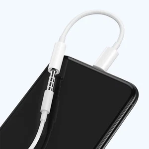 Phone Converter Cord Plug Play Voice Call for Port to 3.5mm Audio Adapter - Afbeelding 1 van 10