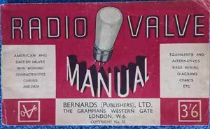Manual de válvula de radio Bernards vintage - Imagen 1 de 1