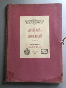 Hemilce Saforcada - Niños Y Juegos - 12 Litografías - Picture 1 of 8