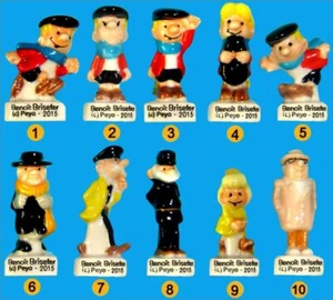 2015 ARGUYDAL PEYO BENOIT BRISEFER TAXIS ROUGES FEVE PORCELAINE 3D au choix