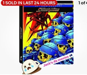 Starship Troopers 4k UHD Steelbook Aliens Twister Deadpool Wolverine Star Wars - Picture 1 of 5