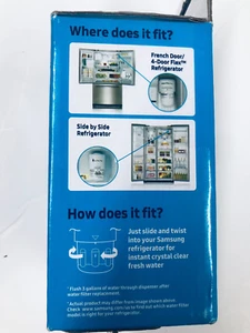 Filtro originale Samsung per frigorifero acqua e ghiaccio, HAFCU1/XAA - Foto 1 di 4