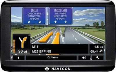 Navigon 40 Easy Navigation Device Europe Maps MINT! - Image 1 of 4