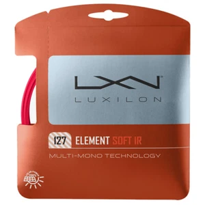 Luxilon Element Soft 127 Tennis String Set Infrared - Picture 1 of 1