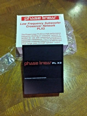 PHASE LINEAR LOW FREQUENCY PASSIVE SUBWOOFER CROSSOVER NETWORK PLX2 - Image 1 of 4