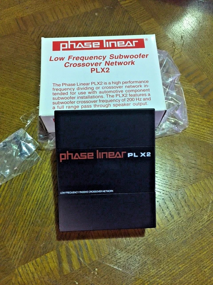 SUBWOOFER PASIVO FASE LINEAL BAJA FRECUENCIA RED CROSSOVER PLX2 Foto 1 de 4