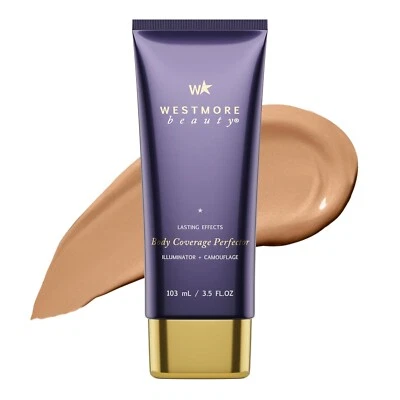 Westmore Beauty Body Coverage Perfector – Natural Radiance 3.5 oz Body Makeup