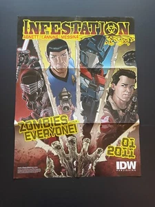 Infestation Star Trek Poster - IDW 18" x 24" - Picture 1 of 1