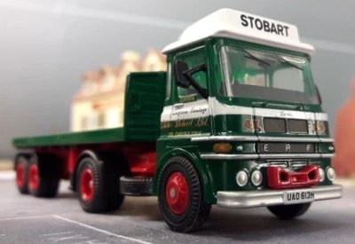 1962 Stobart ERF LV Artic Tractor Lorry & Trailer Bachmann Hornby 1:76 OO/00 - Image 1 of 3