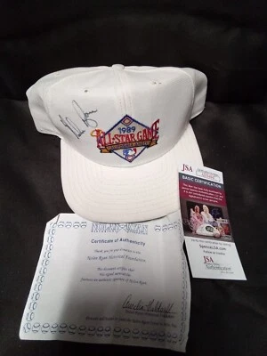 Nolan Ryan Autograph – Signed 1989 MLB All-Star Game Cap w/ JSA COA # - Image 1 of 4
