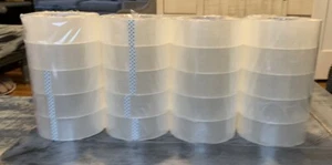 20 Rolls Clear Packing Tape Box Shipping 2” X 200 Yds 5 Cm X 182.8 M See Details - Picture 1 of 3