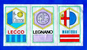 FIGURINA CALCIATORI PANINI 1974/75 N.602 LECCO SCUDETTO SCUDETTO REC/RECUPERATA  - Picture 1 of 1