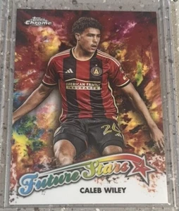 2023 Topps Chrome Refractor Future Stars Caleb Wiley No. FS-3! - Picture 1 of 2