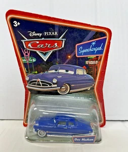 Disney Pixar Mattel Cars 2 aufgeladene Doc Hudson Auto Druckguss (USA gekrempelt) - Bild 1 von 2