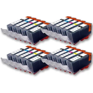 20 Druckerpatronen für CANON Pixma IP3600 IP4600 IP4700 MP540 MP550 MIT CHIP - Bild 1 von 1