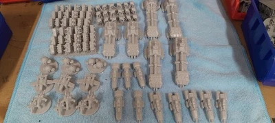 Machine cult Full battlefleet, Grimdark future, OPR warfleet. - Image 1 of 4