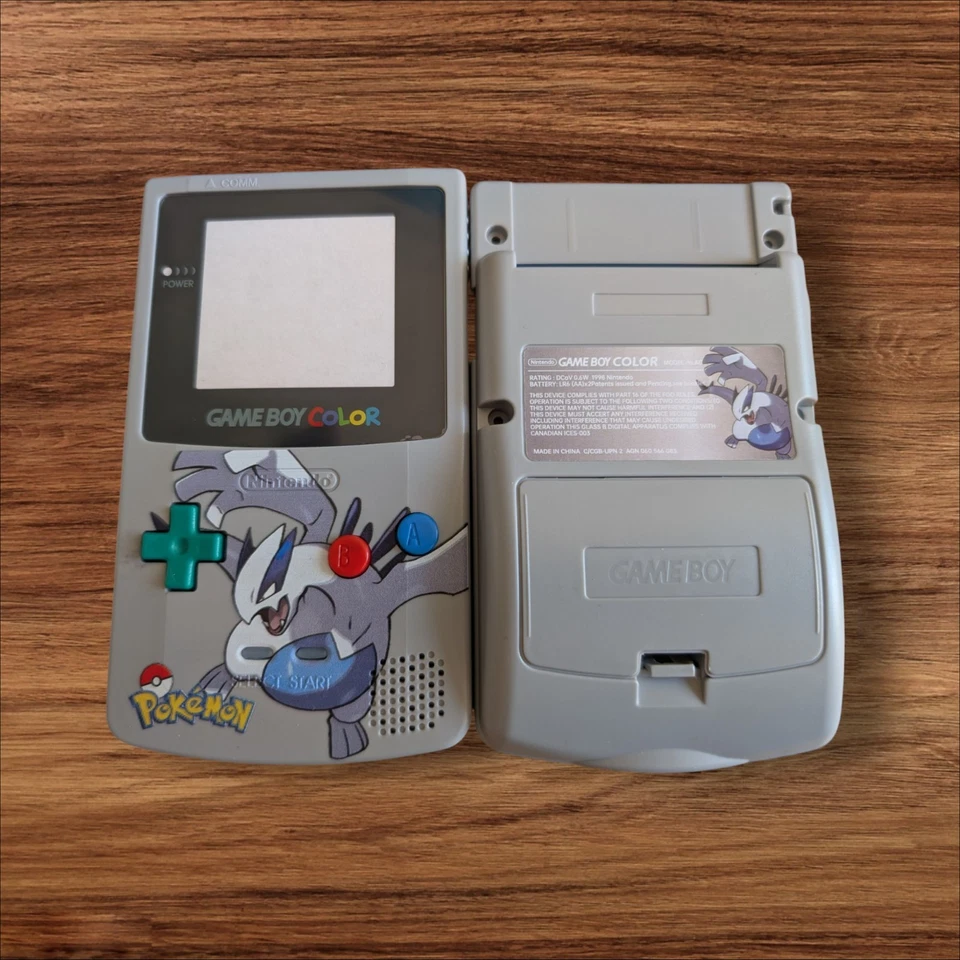 Nintendo Game Boy Color GBC Lugia Pokemon Uv Printed Replacement Shell - Image 1 of 1