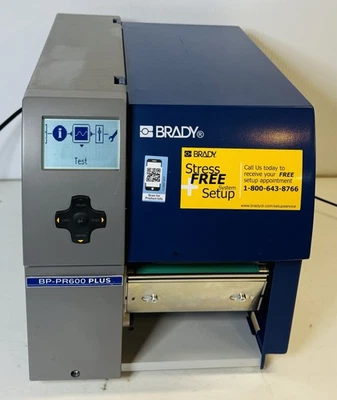 BRADY BP-PR600PLUS BRADYPRINTER PR600 PLUS PRINTER BP-PR600+ THERMAL printer - Image 1 of 4