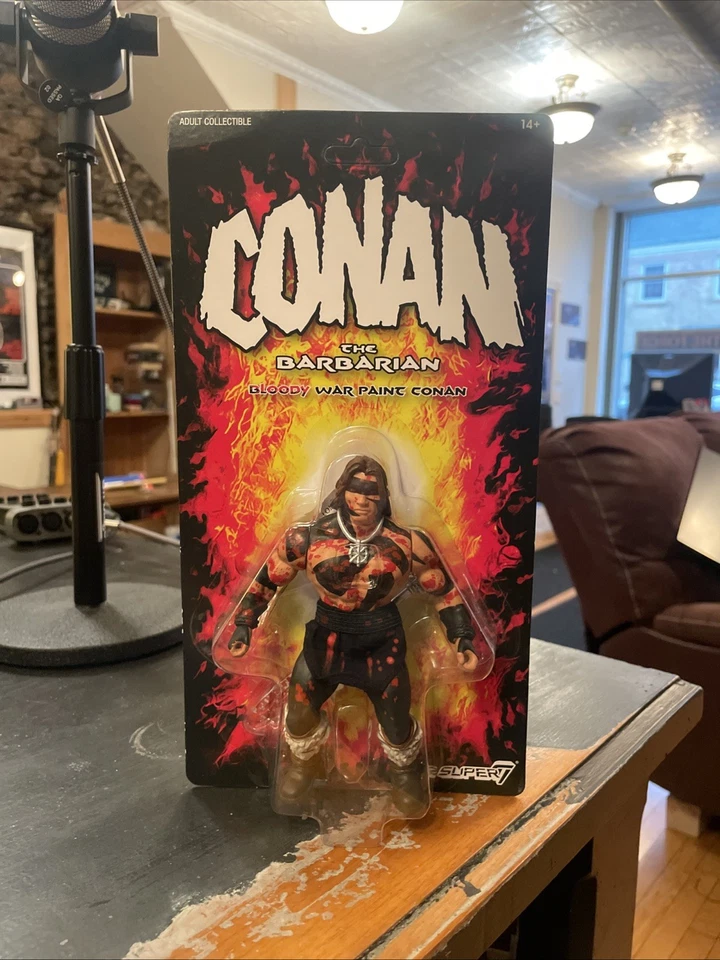 Figura Variante Pintura Guerra Sangrienta Conan el Bárbaro Escala 5.5 Super7 NUEVO Unpunch Foto 1 de 1