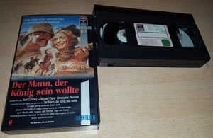 Der Mann der König sein wollte - Sean Connery - Michael Caine - RCA Columbia VHS - Bild 1 von 2
