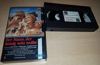 Der Mann der König sein wollte - Sean Connery - Michael Caine - RCA Columbia VHS - Bild 1 von 2