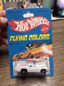 De colección Hot Wheels Redlines Flying Colors 57 T Bird 1978-1997 edición 1957 blanco - Imagen 1 de 3
