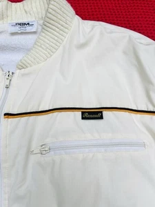 Vintage Renault Zip Up Jacke 80er Motorsport Britishcore Streetwear England RAR - Bild 1 von 11