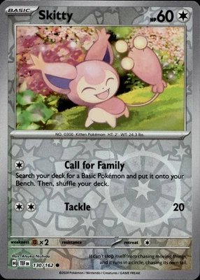 Skitty Common SV05: Temporal Forces 130/162 NM - Image 1 of 2
