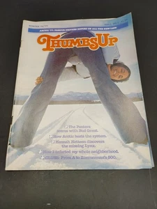 Thumbs Up Snowmobiler Magazine Snowmobile Vol 1 Inaugural Issue Winter 1976 77 - Foto 1 di 12