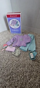 Maglione vestito e accessori American Girl Truly Me Meet viola logo stella - Foto 1 di 9