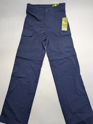 Pantalones Cub Scouts BSA Juveniles 6/7 Azul Marino Switchback Uniforme Convertible Cremallera Carga Foto 1 de 4