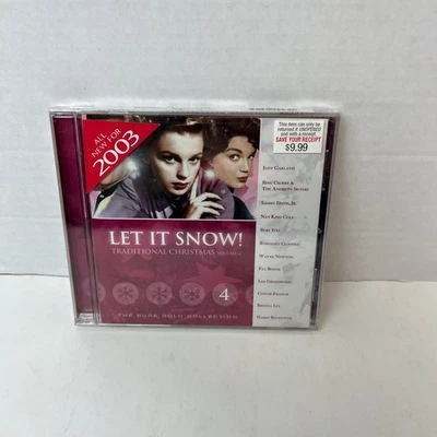 Let It Snow Traditional Christmas Vol 4 CD 2003 Pure Gold Collection Holiday New - Image 1 of 4