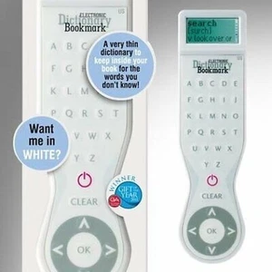 Electronic Dictionary Bookmark - USA, White That Company Called If 964016 - Picture 1 of 1