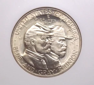 1936 Commemorative *GETTYSBURG* Half Dollar 50c NGC MS65 #007 Gem ECC&C, Inc. - Picture 1 of 5