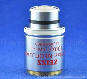 Objetivo microscopio polarizador de aceite Zeiss EC Plan-NeoFluar 100x/1,3, ∞/0,17 M27 - Imagen 1 de 1