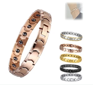 Prostapower Magnetic Titanium Steel Band,Prostapower Steel Wristband for Men - Picture 1 of 13