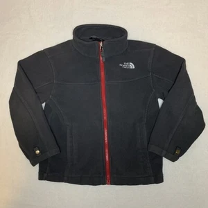THE NORTH FACE Boys Jacket Grey Fleece Lightweight XS - Picture 1 of 11