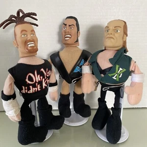 Jakks Pacific WWF Bangers - Road Dog,Jesse James, Triple H,The Rock - No Sound - Imagen 1 de 12