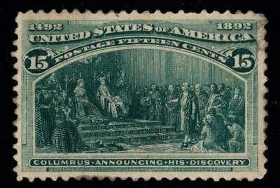 #238 United States mint well centered regummed - Image 1 of 2