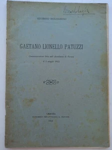 OV2 Gaetano Lionello Patuzzi Accademia di Verona 1912 Bardolino - Foto 1 di 4